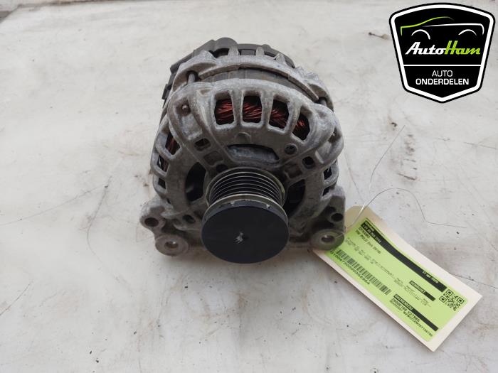 Dynamo van een Volkswagen Polo VI (AW1) 1.0 MPi 12V 2019