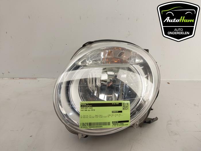Używane Reflektor lewy Fiat 500 (312) 0.9 TwinAir 80 Cena € 75,00 Procedura marży oferowane przez AutoHam