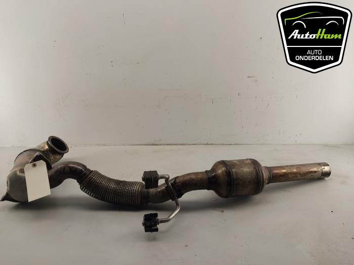 Used Front pipe + catalyst Volkswagen Polo V (6R) 1.2 TSI 16V BlueMotion Technology Price € 250,00 Margin scheme offered by AutoHam