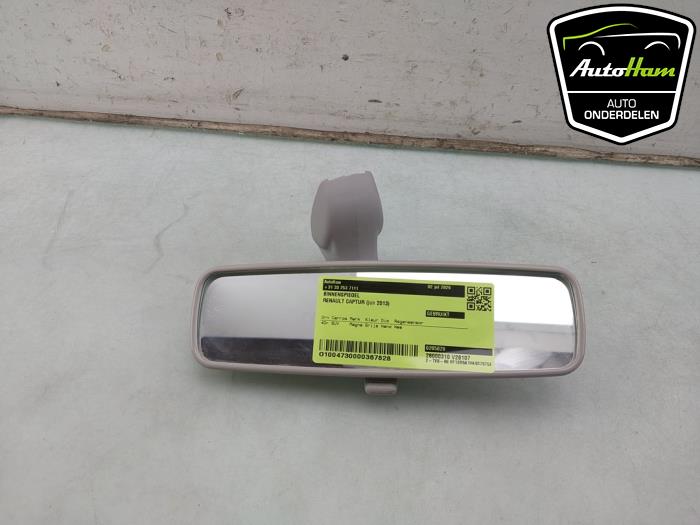 Używane Lusterko wewnetrzne Renault Captur I (2R) 0.9 Energy TCE 12V Cena € 30,00 Procedura marży oferowane przez AutoHam