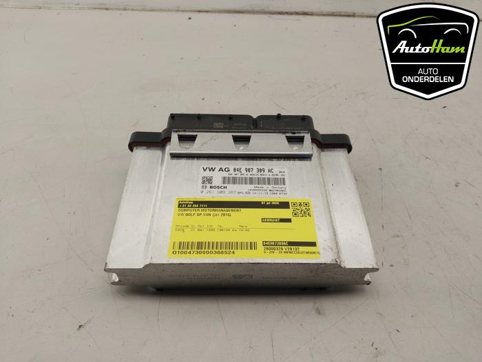 Used Engine management computer Volkswagen Golf Sportsvan (AUVS) 1.4 TSI 16V Price € 100,00 Margin scheme offered by AutoHam