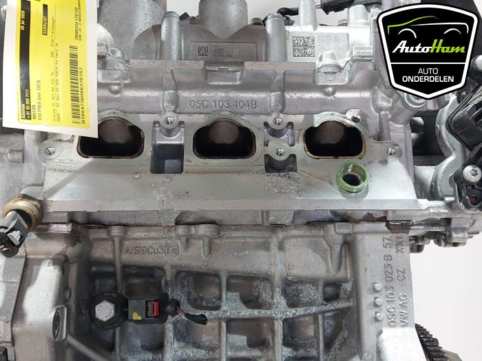 Motor van een Volkswagen Polo VI (AW1) 1.0 MPI 12V 2024