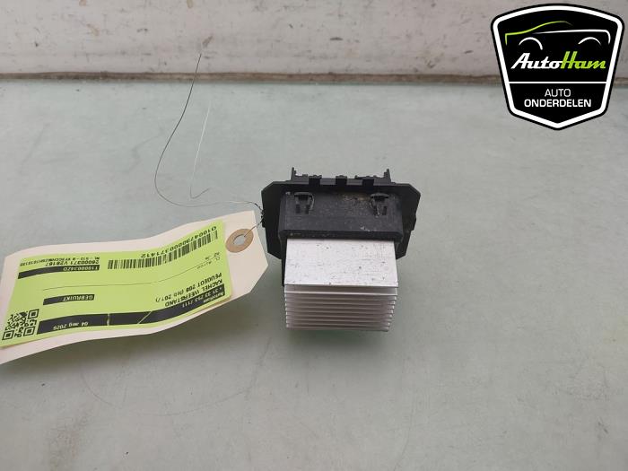Heater blower motor resistor