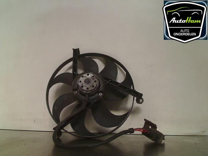 Air conditioning cooling fans from a Seat Arosa (6H1) 1.4 MPi 1999