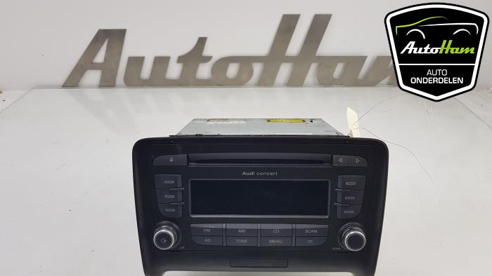 Używane Radio Audi TT (8J3) 2.0 TFSI 16V Cena € 65,00 Procedura marży oferowane przez AutoHam