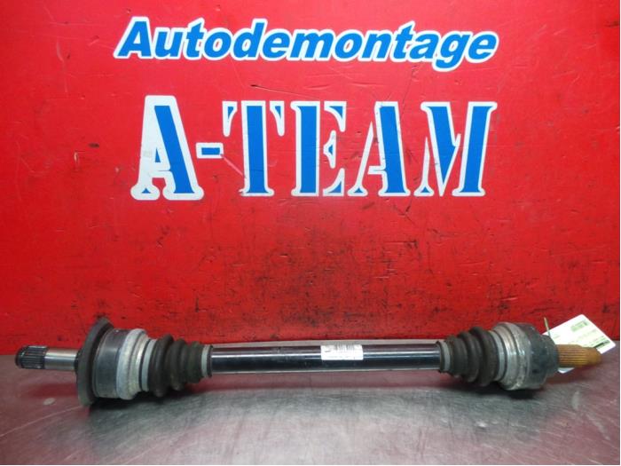 Drive shaft, rear left from a BMW 4 serie (F32) 428i 2.0 Turbo 16V 2014