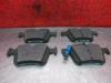 Rear brake pad from a Mercedes-Benz C (W205) C-180 1.6 16V 2018