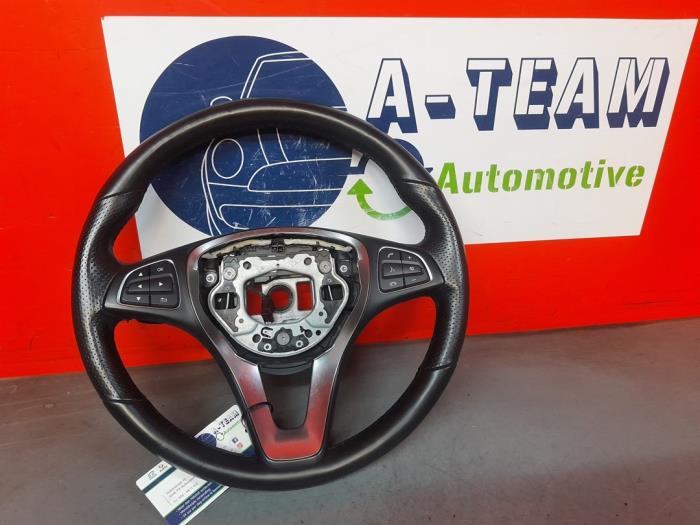 Steering wheel from a Mercedes-Benz GLE (W166) 350d 3.0 V6 24V BlueTEC 4-Matic 2016