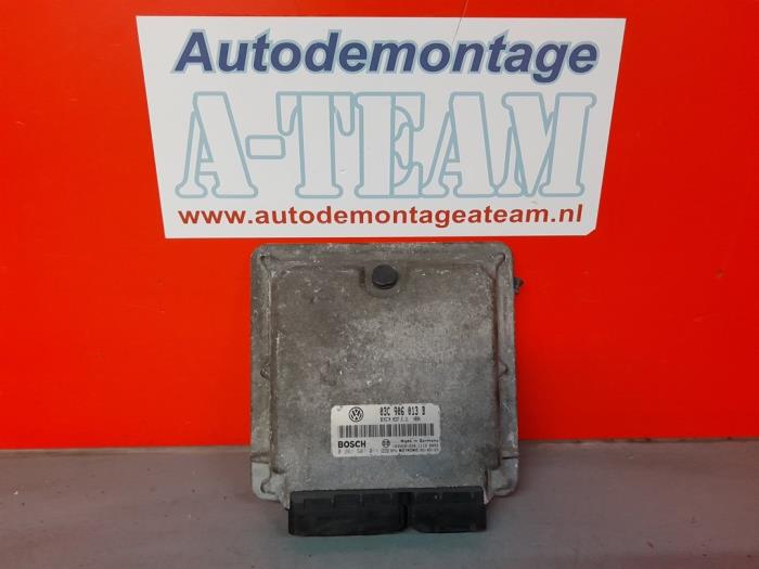 Used Engine management computer Volkswagen Polo IV (9N1/2/3) 1.4 FSI 16V Price € 199,99 Margin scheme offered by A-Team Automotive