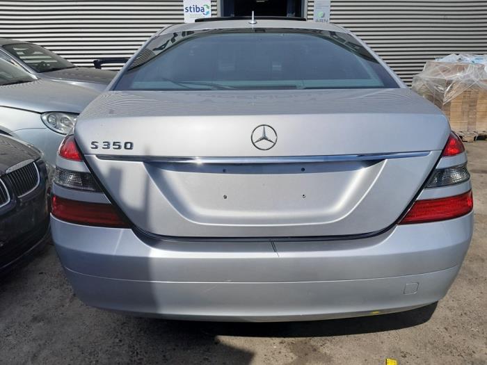 Rear end (complete) from a Mercedes-Benz S (W221) 3.5 S-350 24V 2005