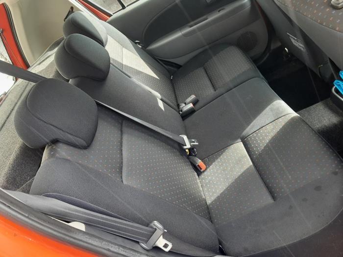 Rear seatbelt, right from a Daihatsu Sirion 2 (M3) 1.3 16V DVVT 2008