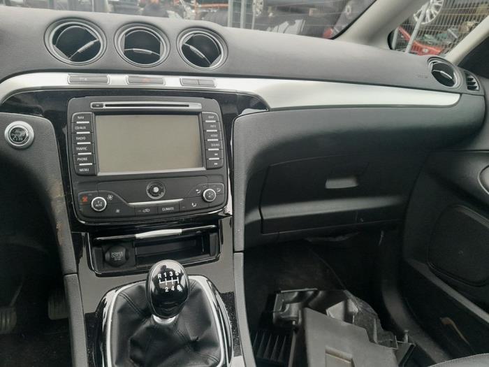 Panel de control de calefacción de un Ford S-Max (GBW) 2.0 Ecoboost 16V 2013