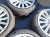 Set of wheels + tyres from a BMW 3 serie (E46/2) 325 Ci 24V 2003
