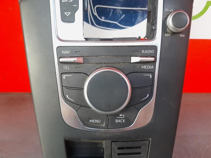 I-Drive knob from a Audi RS 3 Sportback (8VA/8VF) 2.5 TFSI 20V Quattro Performance 2016