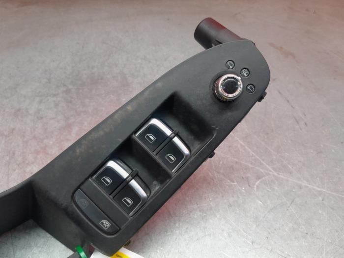 Electric window switch from a Audi A5 Sportback (8TA) 2.0 TDI 16V 2014