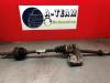 Front drive shaft, right from a Peugeot 206+ (2L/M), 2009 / 2013 1.4 XS, Hatchback, Petrol, 1.360cc, 55kW (75pk), FWD, TU3JP; KFW, 2009-03 / 2013-08, 2LKFW; 2MKFW 2009