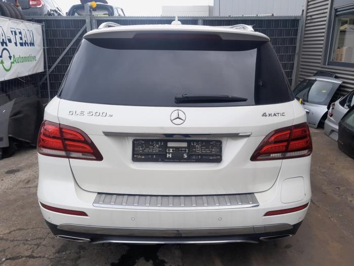 Subframe from a Mercedes-Benz GLE (W166) 500 e 3.0 V6 24V 4-Matic 2015