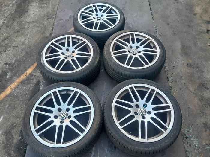 Sport Rims Set + Tires - Alloy - A-team Automotive