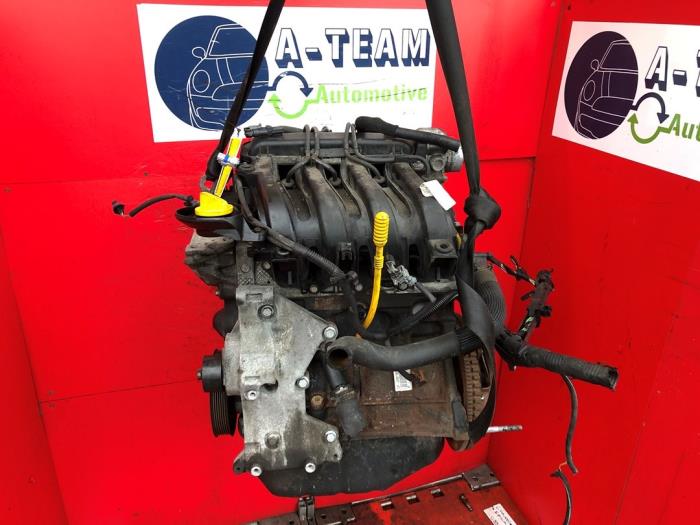 Engine from a Renault Twingo II (CN) 1.2 16V 2010