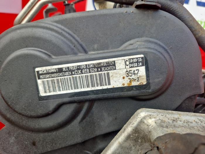 Engine from a Volkswagen Golf VII (AUA) 1.4 GTE 16V 2015