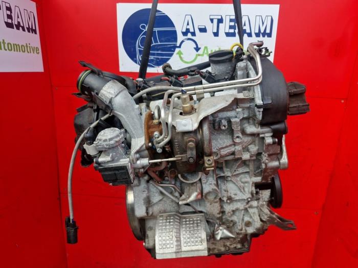 Engine from a Volkswagen Golf VII (AUA) 1.4 GTE 16V 2015