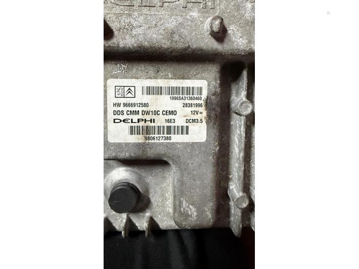 Used Engine management computer Fiat Scudo (270) 2.0 D Multijet Price € 149,99 Margin scheme offered by A-team Automotive