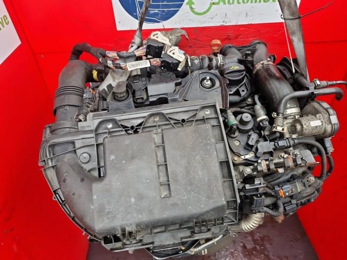 Motor van een Peugeot Partner (GC/GF/GG/GJ/GK) 1.6 HDI 75 Phase 1 2012
