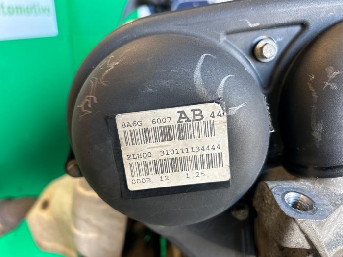 Engine from a Ford Fiesta 6 (JA8) 1.25 16V 2011