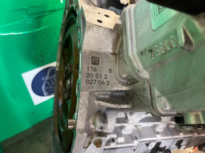 Engine from a Mercedes-AMG G AMG (463) 4.0 G 63 AMG V8 32V 2021