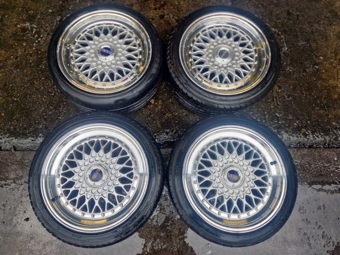 Golf 3 Rims Set of wheels + tyres - Alloy BBS - A-Team Automotive