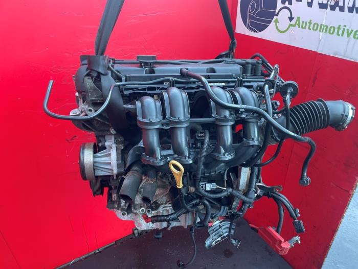 Engine from a Ford Fiesta 6 (JA8) 1.25 16V 2011