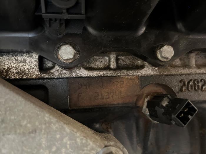 Engine from a Renault Twingo II (CN) 1.2 16V 2010
