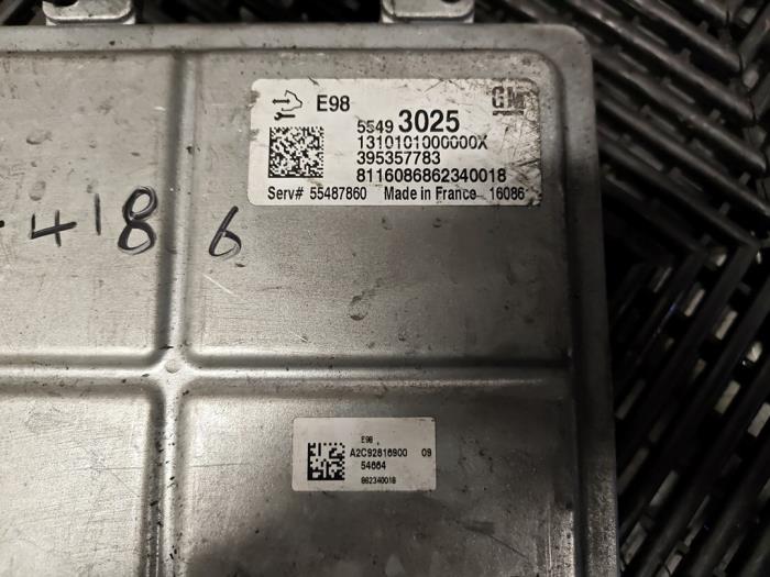 Engine management computer from a Opel Astra K Sports Tourer 1.6 CDTI 110 16V 2016