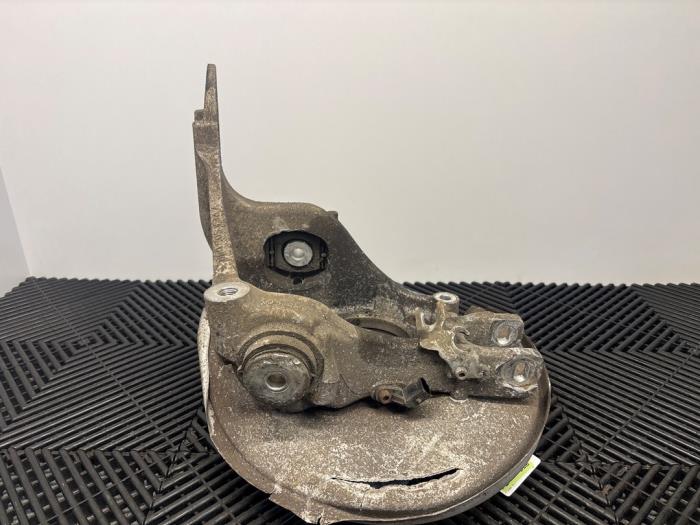 Wheel hub spindle