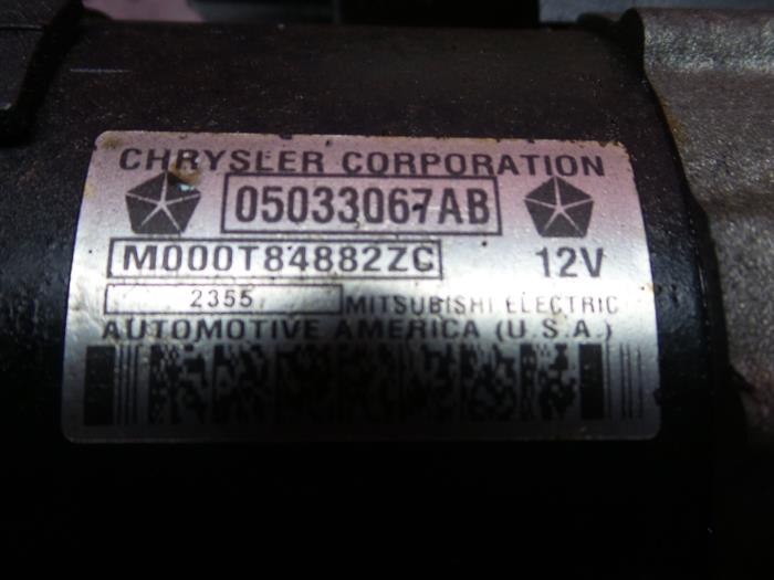 Rozrusznik z Chrysler PT Cruiser 2.4 16V 2007