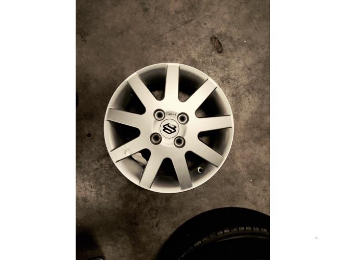 Używane Obrecz Suzuki Wagon-R+ (RB) 1.3 16V VVT Cena € 29,00 Procedura marży oferowane przez Yellow Parts