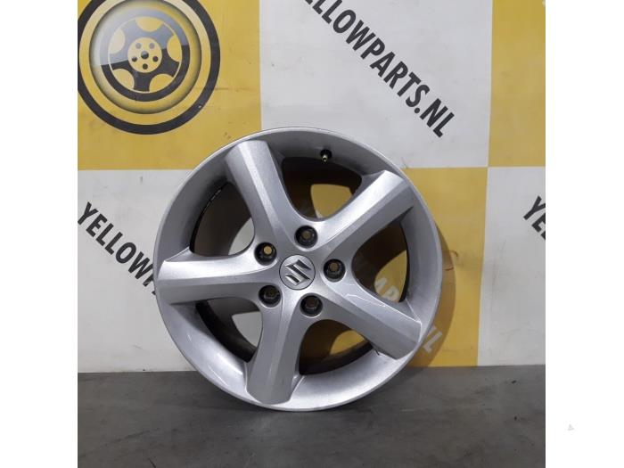 Używane Obrecz Suzuki SX4 (EY/GY) 1.6 16V 4x2 Cena € 39,95 Procedura marży oferowane przez Yellow Parts