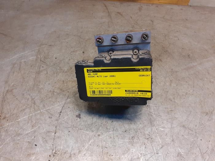 Begagnade ABS-pump Suzuki Alto (RF410) 1.1 16V Pris € 69,00 Marginaltabell erbjuds av Yellow Parts