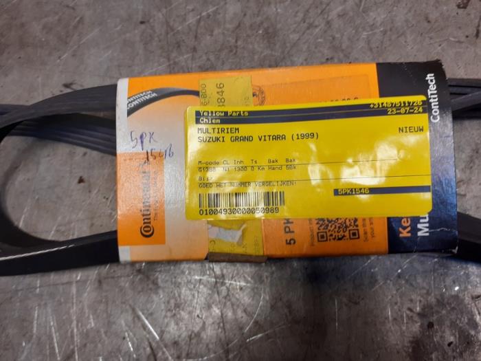 Gebrauchte Multiriemen Suzuki Grand Vitara I (FT/GT/HT) 2.0 16V Preis € 12,09 Mit Mehrwertsteuer angeboten von Yellow Parts