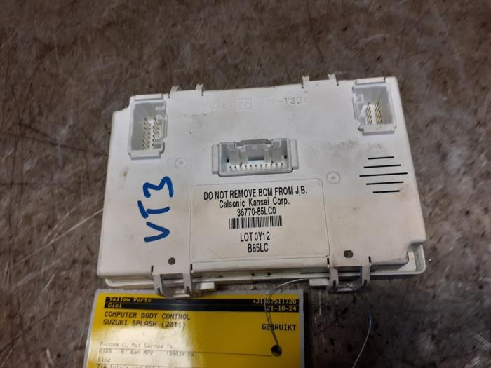Used Body control computer Suzuki Splash 1.0 12V Price € 49,99 Margin scheme offered by Yellow Parts