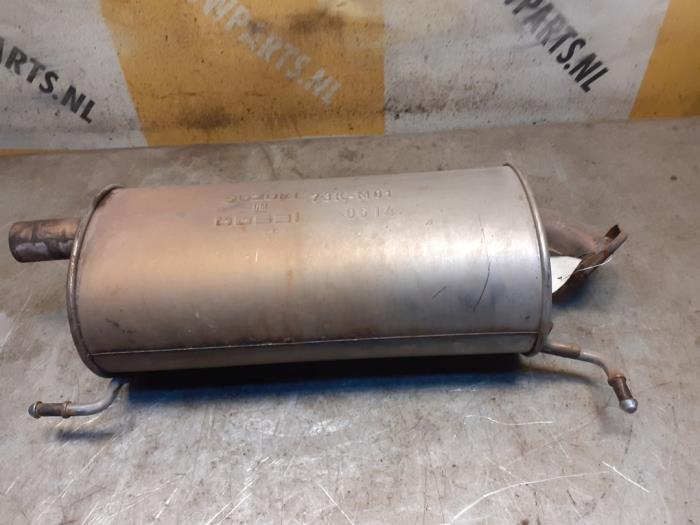 Gebrauchte Auspuff Enddämpfer Suzuki Splash 1.2 VVT 16V Preis € 49,99 Margenregelung angeboten von Yellow Parts
