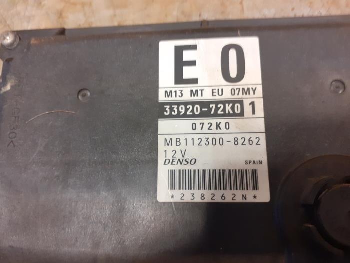 Engine management computer from a Suzuki Swift (ZA/ZC/ZD1/2/3/9) 1.3 VVT 16V 2009