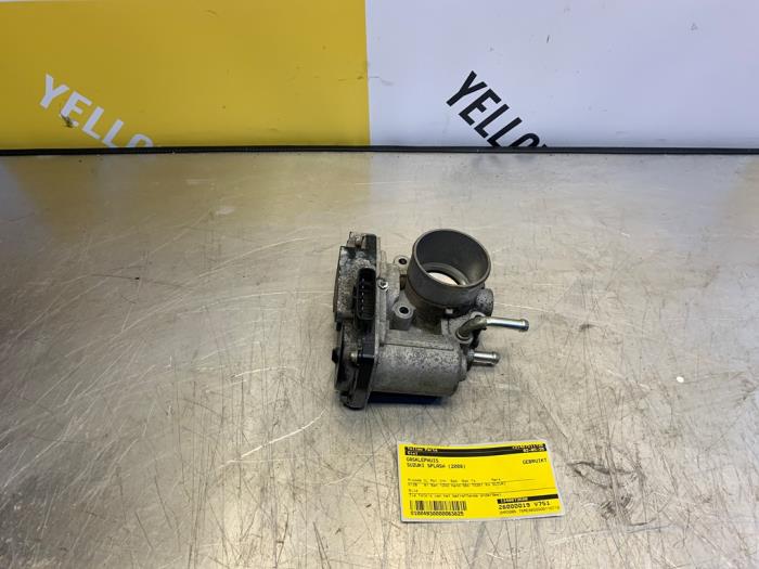 Gebrauchte Drosselklappengehäuse Suzuki Splash 1.2 VVT 16V Preis € 49,00 Margenregelung angeboten von Yellow Parts