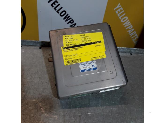 Used Engine management computer Suzuki Alto (SH410) 1.0 GA,GL MPi Price € 75,00 Margin scheme offered by Yellow Parts