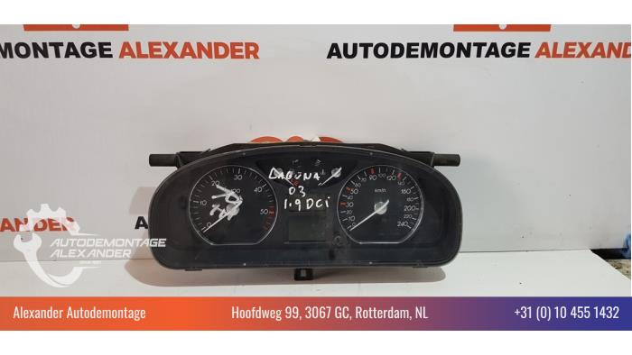 Begagnade Instrumentpanel Renault Laguna II Grandtour (KG) 1.9 dCi 120 Pris € 30,00 Marginaltabell erbjuds av Alexander Autodemontage