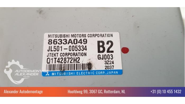 Lenkkraftverstärker Steuergerät van een Mitsubishi Outlander (GF/GG) 2.0 16V PHEV 4x4 2014