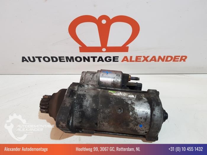 Usados Motor de arranque Volkswagen Polo V (6R) 1.6 TDI 16V 90 Precio € 10,00 Norma de margen ofrecido por Alexander Autodemontage