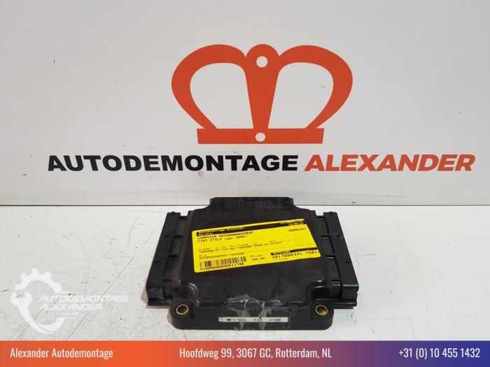 Used Engine management computer Fiat Stilo (192A/B) 1.8 16V 5-Drs. Price € 200,00 Margin scheme offered by Alexander Autodemontage