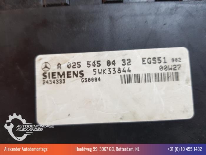 Automatic gearbox computer from a Mercedes-Benz C Combi (S203) 2.2 C-220 CDI 16V 2002