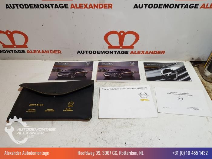 Używane Instrukcja Opel Insignia Sports Tourer 2.0 CDTI 16V 130 ecoFLEX Cena na żądanie oferowane przez Alexander Autodemontage
